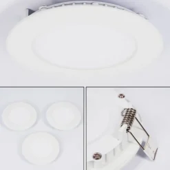 Spot Encastrable Finsrud Led Blanc, 1 Lumiere