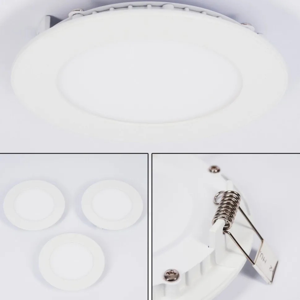 Spot Encastrable Finsrud Led Blanc, 1 Lumiere