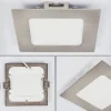 Spot Encastrable Finsrud Led Nickel Mat, 1 Lumiere