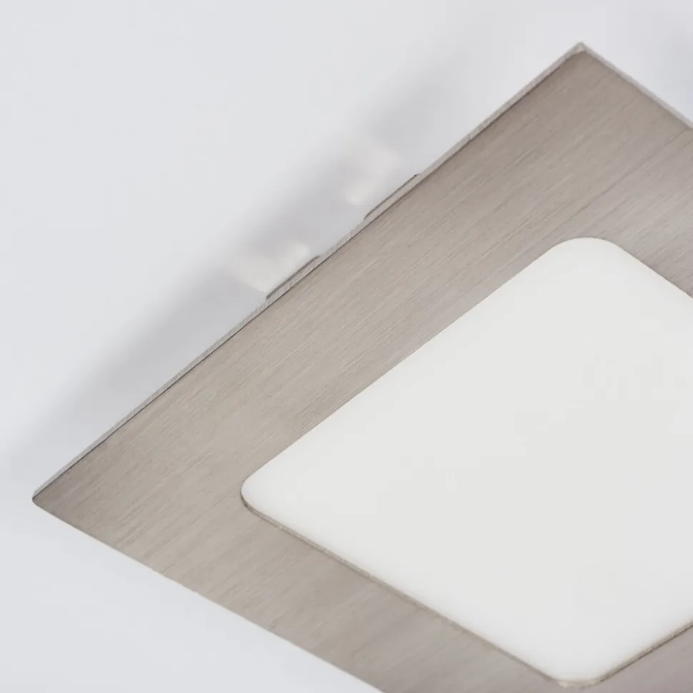 Spot Encastrable Finsrud Led Nickel Mat, 1 Lumiere