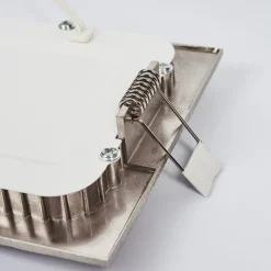 Spot Encastrable Finsrud Led Nickel Mat, 1 Lumiere