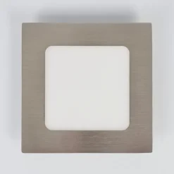 Spot Encastrable Finsrud Led Nickel Mat, 1 Lumiere
