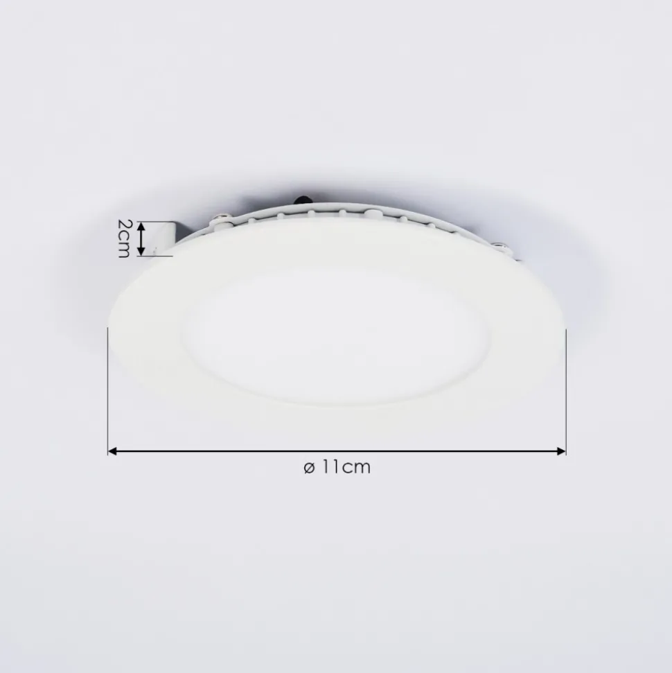 Spot Encastrable Finsrud Led Blanc, 1 Lumiere