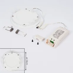 Spot Encastrable Finsrud Led Blanc, 1 Lumiere