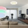 Spot Encastrable Globo Nathalie Led Blanc, 1 Lumiere, Telecommandes, Changeur De Couleurs