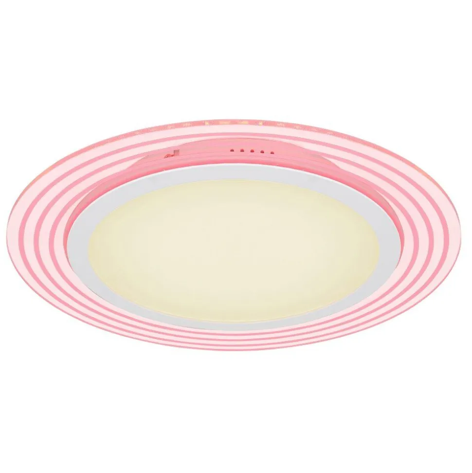 Spot Encastrable Globo Nathalie Led Blanc, 1 Lumiere, Telecommandes, Changeur De Couleurs