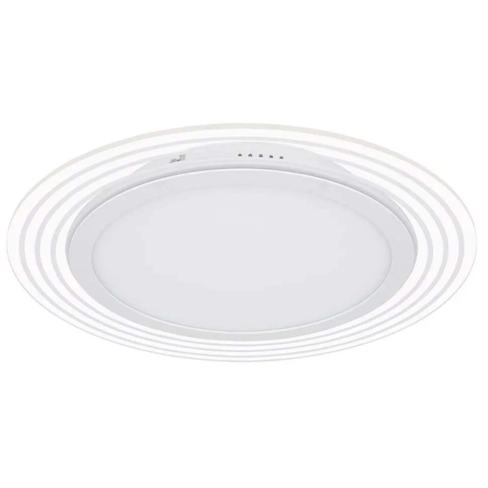 Spot Encastrable Globo Nathalie Led Blanc, 1 Lumiere, Telecommandes, Changeur De Couleurs