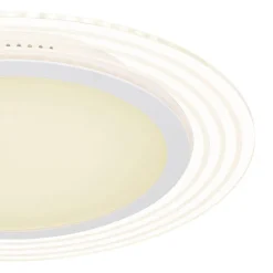 Spot Encastrable Globo Nathalie Led Blanc, 1 Lumiere, Telecommandes, Changeur De Couleurs