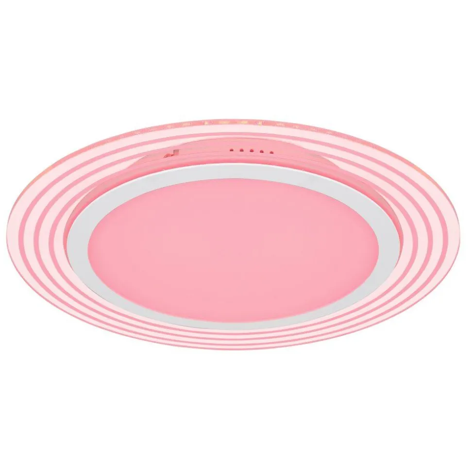 Spot Encastrable Globo Nathalie Led Blanc, 1 Lumiere, Telecommandes, Changeur De Couleurs