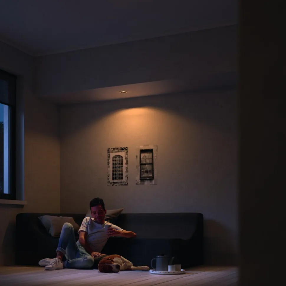 Spot Encastrable, Kit D'Extension Philips Hue Ambiance White Milliskin Blanc, 1 Lumiere