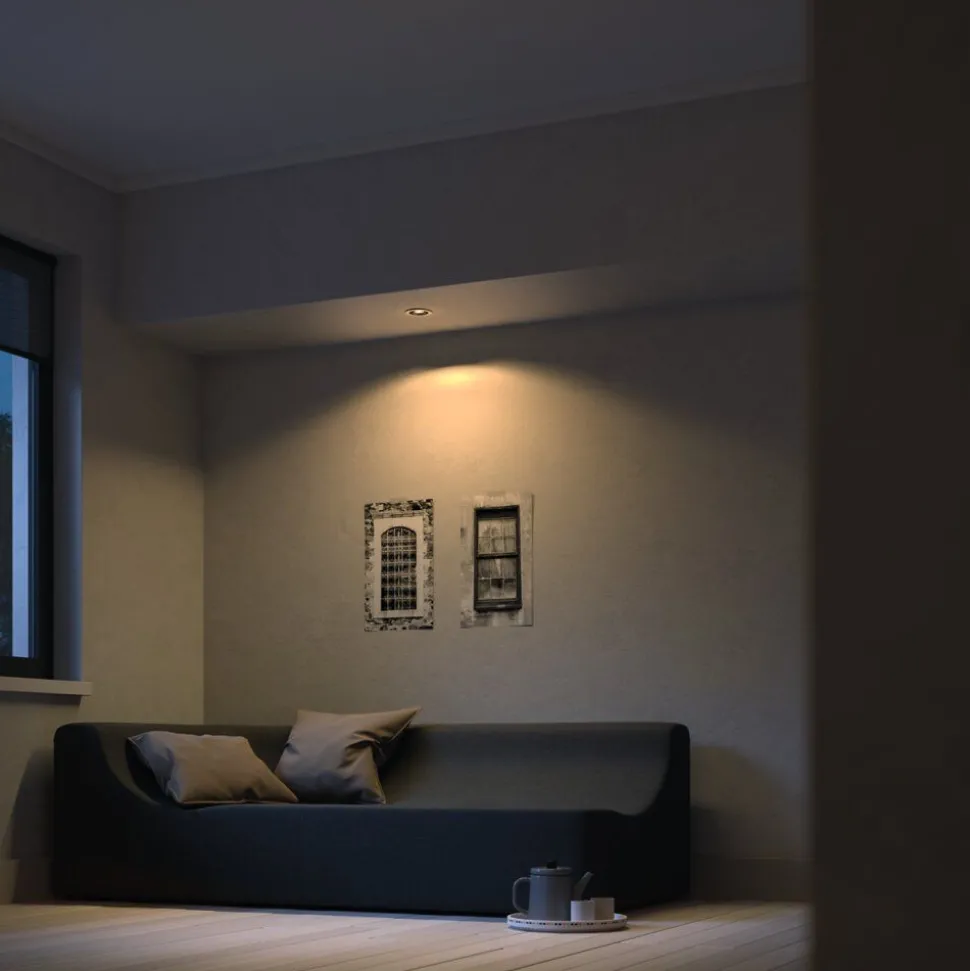 Spot Encastrable, Kit D'Extension Philips Hue Ambiance White Milliskin Argente, 1 Lumiere, Telecommandes