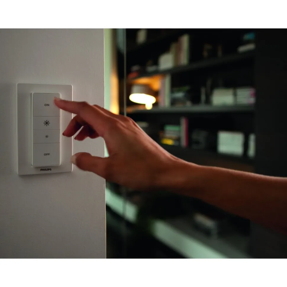 Spot Encastrable, Kit D'Extension Philips Hue Ambiance White Milliskin Argente, 1 Lumiere, Telecommandes