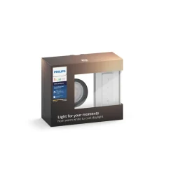 Spot Encastrable, Kit D'Extension Philips Hue Ambiance White Milliskin Argente, 1 Lumiere, Telecommandes