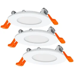 Spot Encastrable Ledvance Downlight Slim Blanc, 3 Lumieres