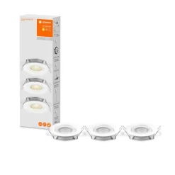 Spot Encastrable Ledvance Spot Blanc, 3 Lumieres