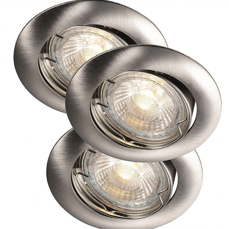 Spot Encastrable Nordlux Recess Led Acier Inoxydable, 1 Lumiere