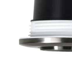 Spot Encastrable Nordlux Umberto Led Nickel Mat, Noir, 1 Lumiere