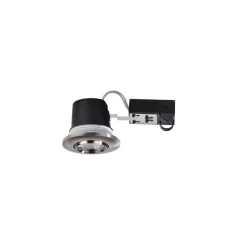 Spot Encastrable Nordlux Umberto Led Nickel Mat, Noir, 1 Lumiere