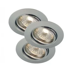 Spot Encastrable Nordlux Triton Chrome, 3 Lumieres