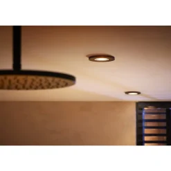 Spot Encastrable Philips Hue Xamento Led Noir, 1 Lumiere, Changeur De Couleurs