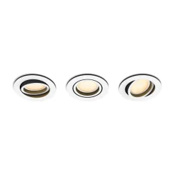 Spot Encastrable Philips Hue Milliskin Led Blanc, 3 Lumieres