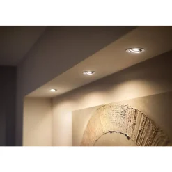 Spot Encastrable Philips Hue Milliskin Led Blanc, 3 Lumieres