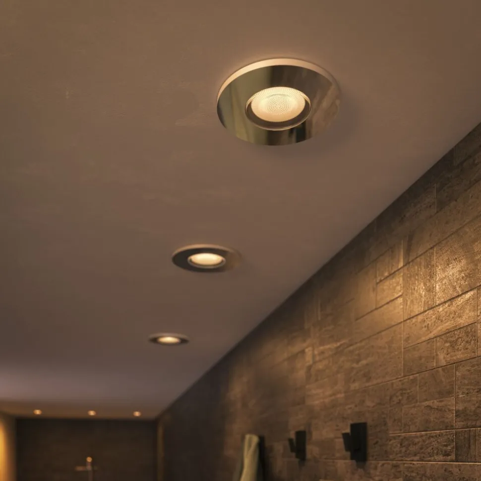 Spot Encastrable Philips Hue Adore Led Aluminium, 3 Lumieres, Telecommandes