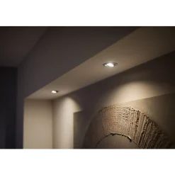 Spot Encastrable Philips Hue Centura Led Blanc, 1 Lumiere, Changeur De Couleurs