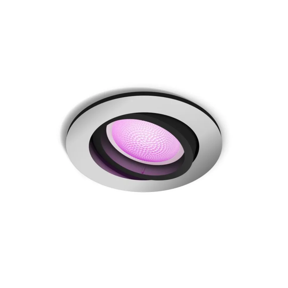 Spot Encastrable Philips Hue Centura Led Blanc, 1 Lumiere, Changeur De Couleurs