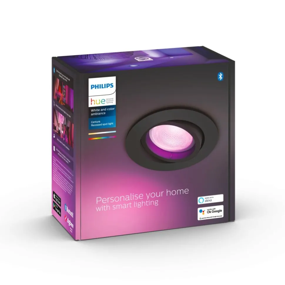 Spot Encastrable Philips Hue Centura Led Blanc, 1 Lumiere