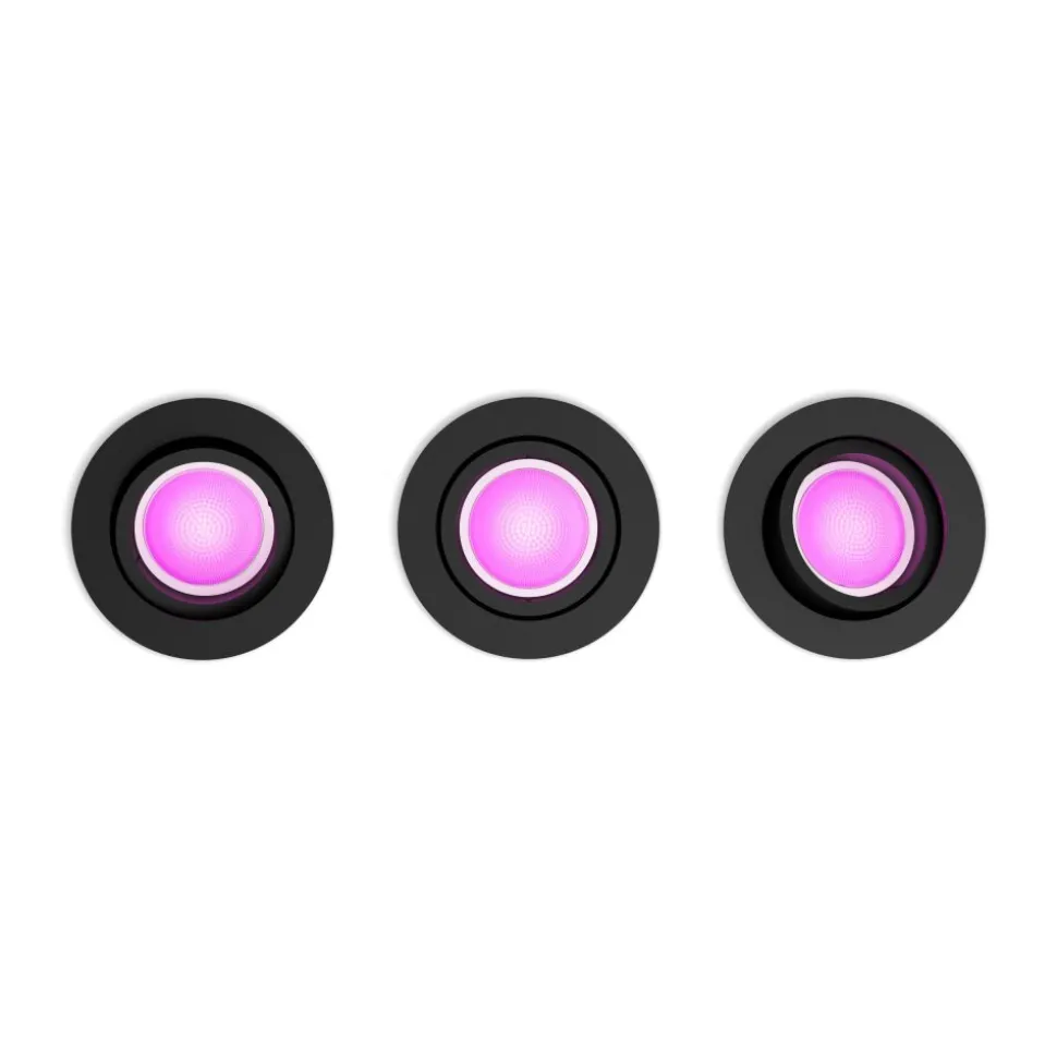 Spot Encastrable Philips Hue Centura Led Blanc, 3 Lumieres