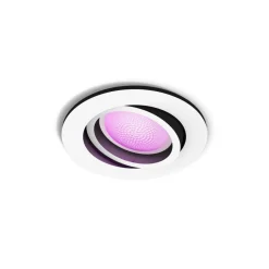 Spot Encastrable Philips Hue Centura Led Blanc, 1 Lumiere, Changeur De Couleurs