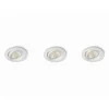 Spot Encastrable Philips Ellipse Led Blanc, 3 Lumieres