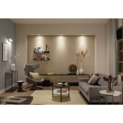Spot Encastrable Philips Hue Milliskin Led Argente, 3 Lumieres