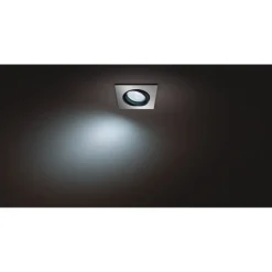 Spot Encastrable Philips Hue Milliskin Led Argente, 1 Lumiere