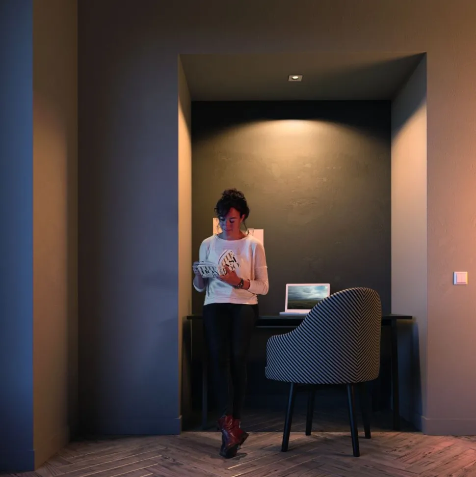 Spot Encastrable Philips Hue Milliskin Led Blanc, 1 Lumiere