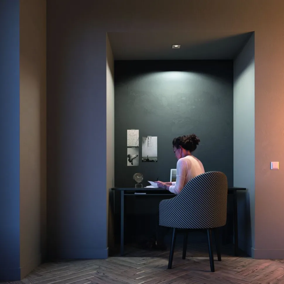 Spot Encastrable Philips Hue Milliskin Led Blanc, 1 Lumiere