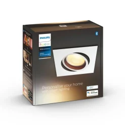Spot Encastrable Philips Hue Milliskin Led Blanc, 1 Lumiere