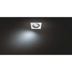Spot Encastrable Philips Hue Milliskin Led Blanc, 1 Lumiere