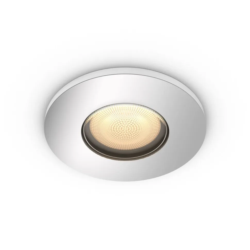 Spot Encastrable Philips Hue Adore Led Aluminium, 1 Lumiere, Telecommandes