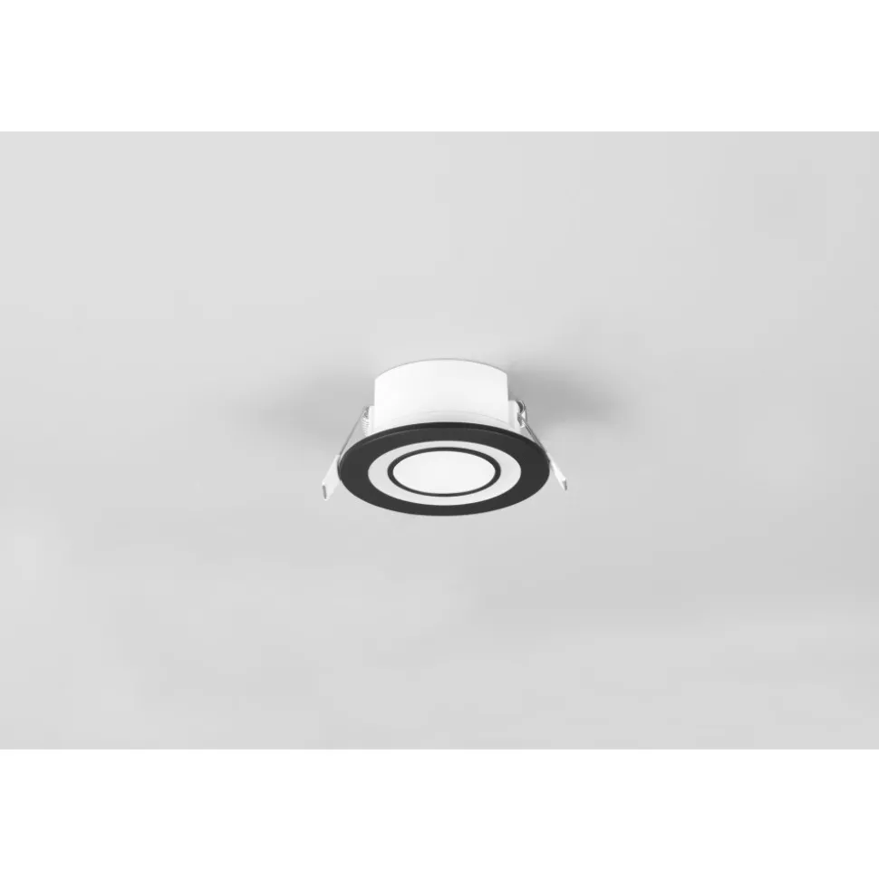 Spot Encastrable Trio Core Led Noir, 1 Lumiere