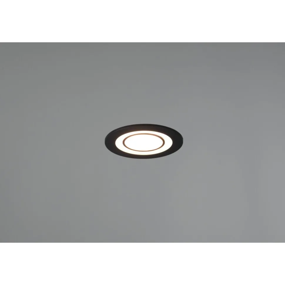 Spot Encastrable Trio Core Led Noir, 1 Lumiere