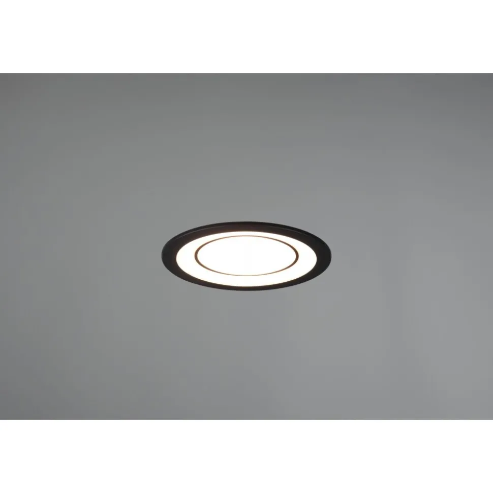 Spot Encastrable Trio Core Led Noir, 1 Lumiere