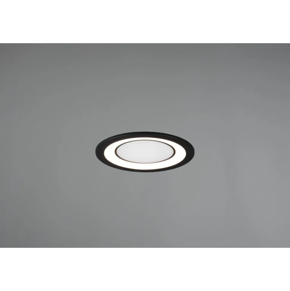 Spot Encastrable Trio Core Led Noir, 1 Lumiere