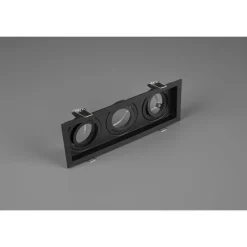 Spot Encastrable Trio Kenai Led Noir, 3 Lumieres