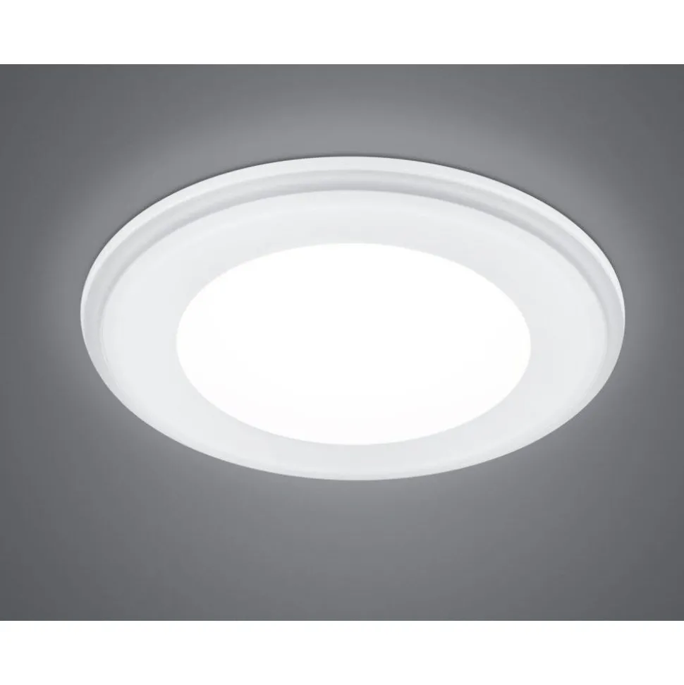 Spot Encastrable Trio Leuchten Aura Led Blanc, 1 Lumiere