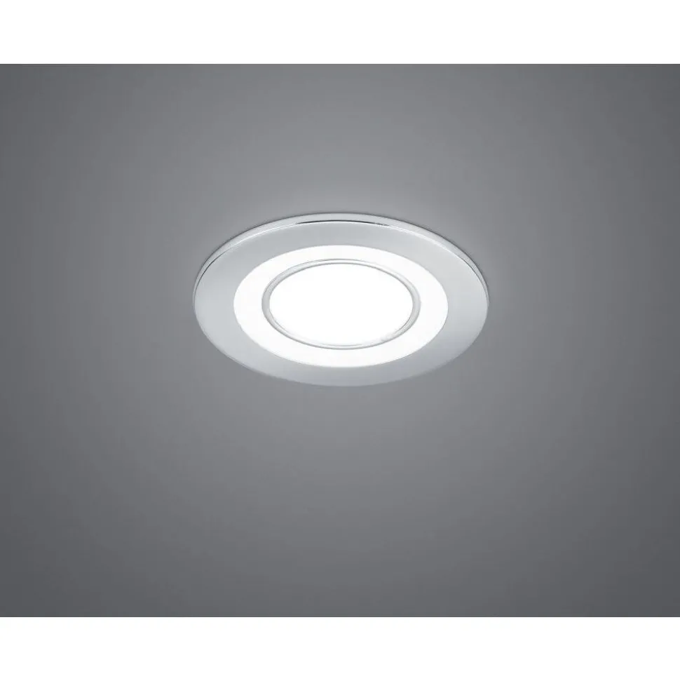 Spot Encastrable Trio Leuchten Core Led Chrome, 1 Lumiere