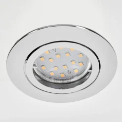 Spot Encastrablekerrouan Led Chrome, 1 Lumiere