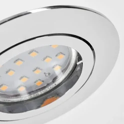 Spot Encastrablekerrouan Led Chrome, 1 Lumiere
