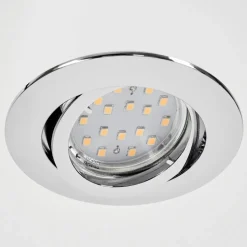 Spot Encastrablekerrouan Led Chrome, 1 Lumiere
